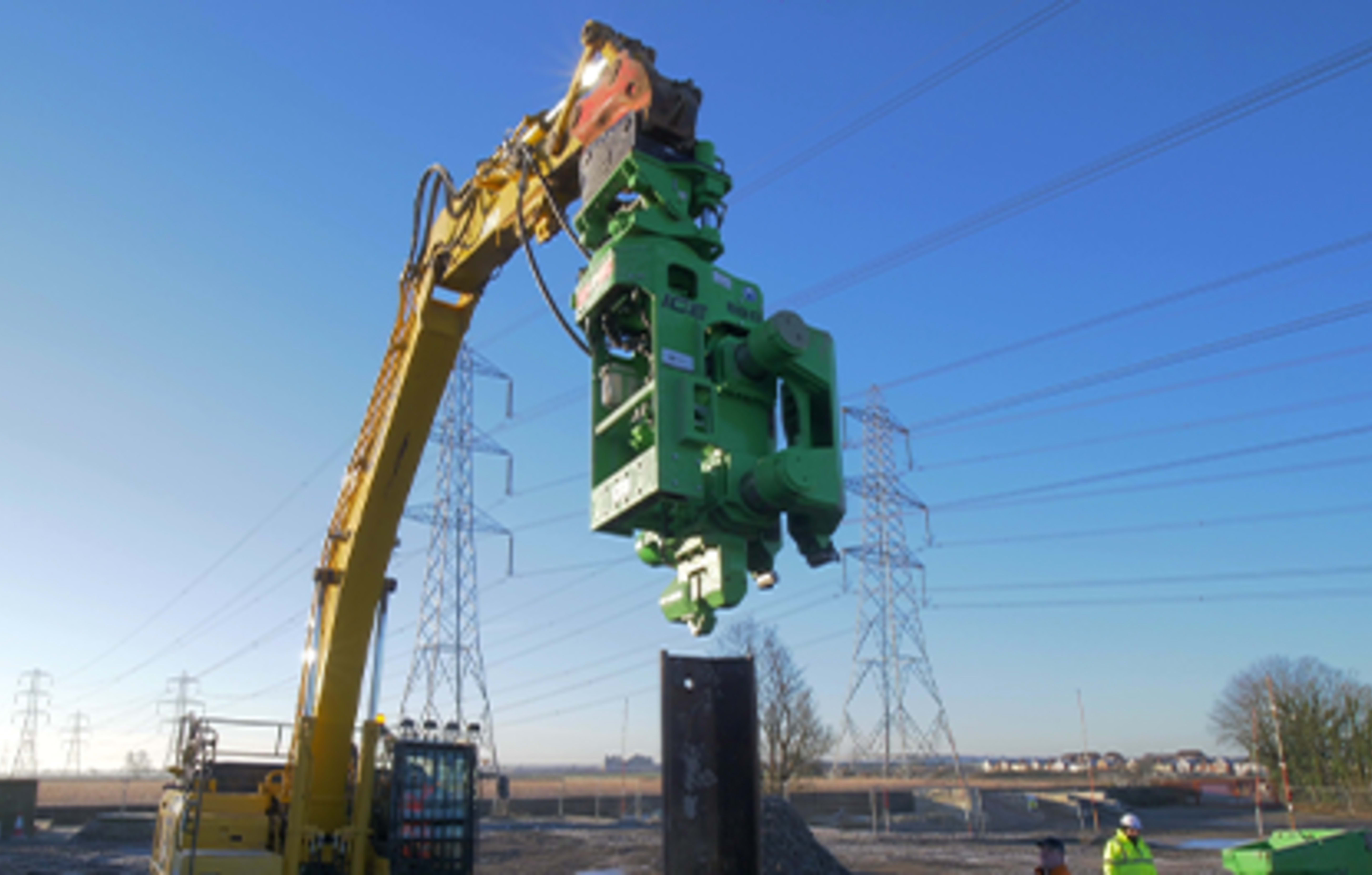Impact Hammer Hire Piling Equipment for Hire Piletec