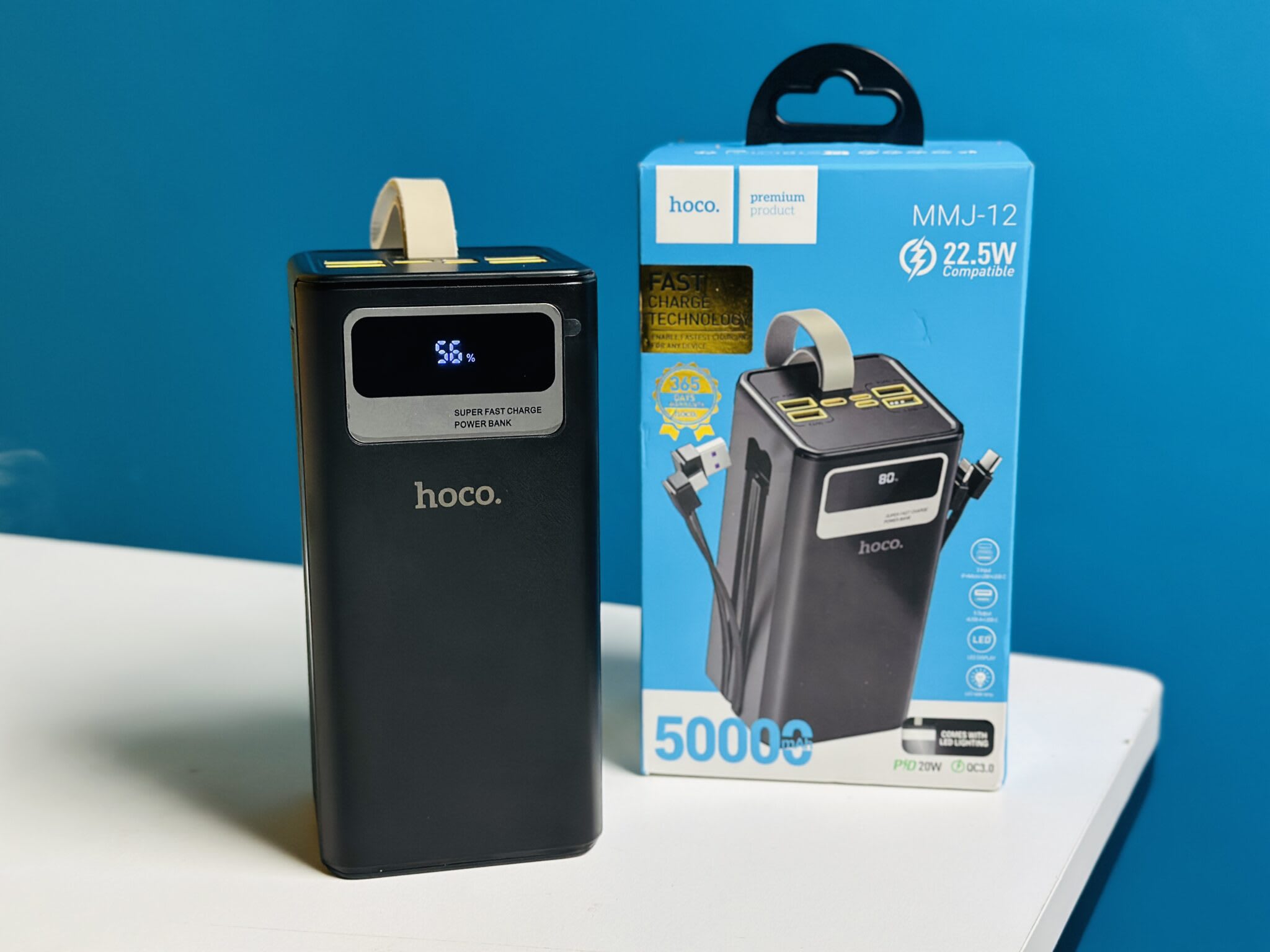 Hoco MMJ-12 50000mAh 22.5W Fast Charging Power Bank