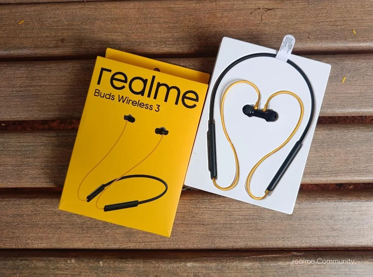 Realme Buds Wireless 3 – Bass Yellow