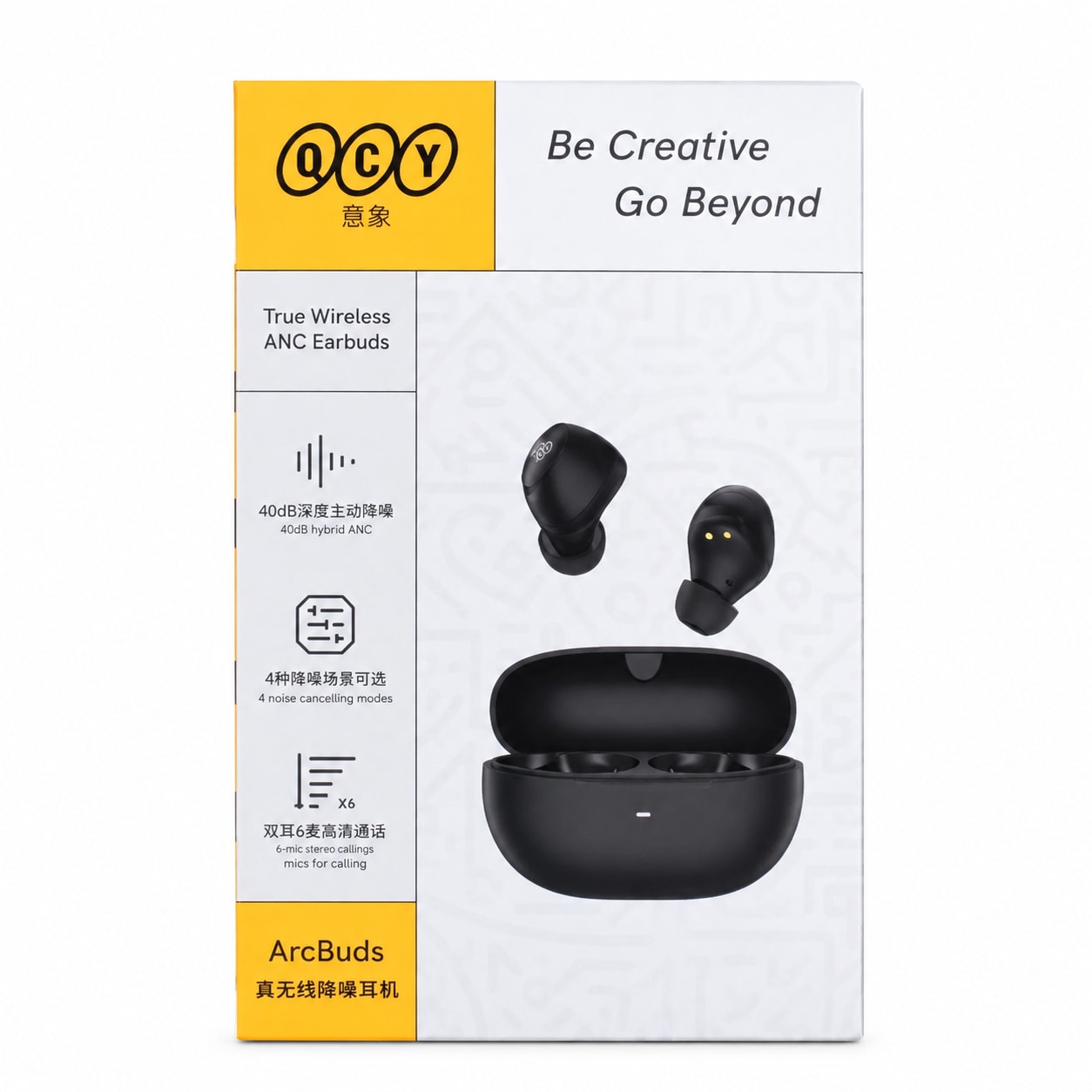 QCY ArcBuds HT07 Hybrid ANC Wireless Earphone