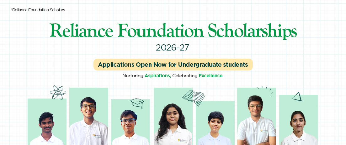 Reliance Foundation Undergraduate Scholarships