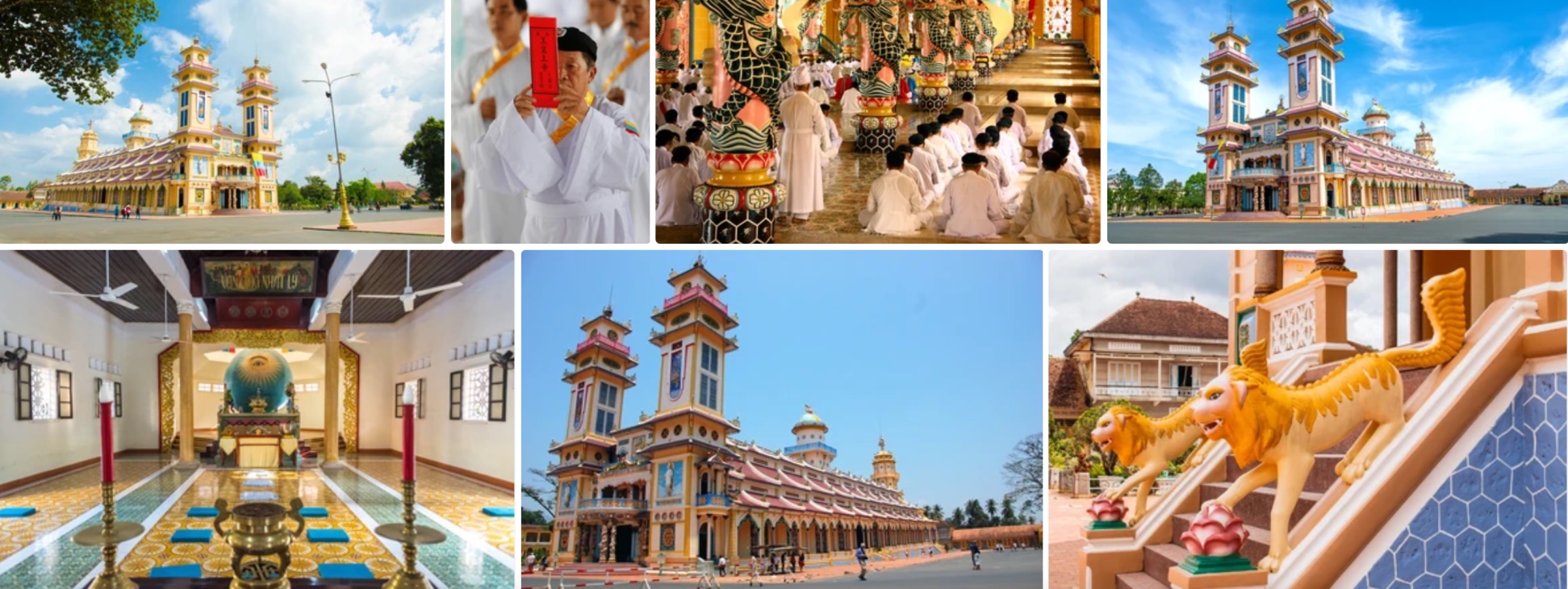 can day Holy See temple Tay Ninh