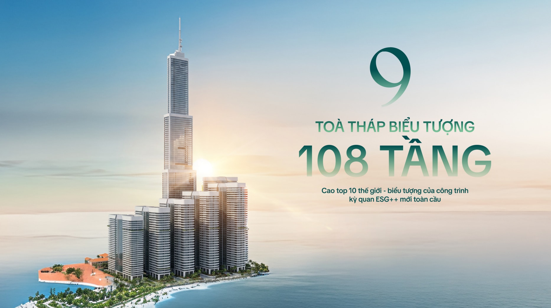 Tòa tháp biểu tượng 108 tầng - Cao top 10 thế giới