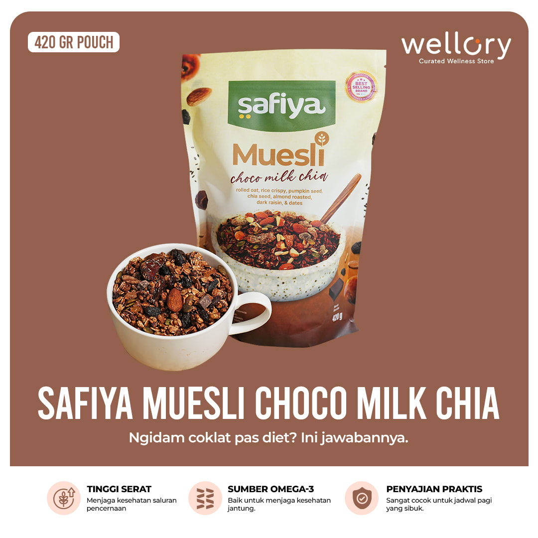 Muesli Choco Milk Chia 420gr