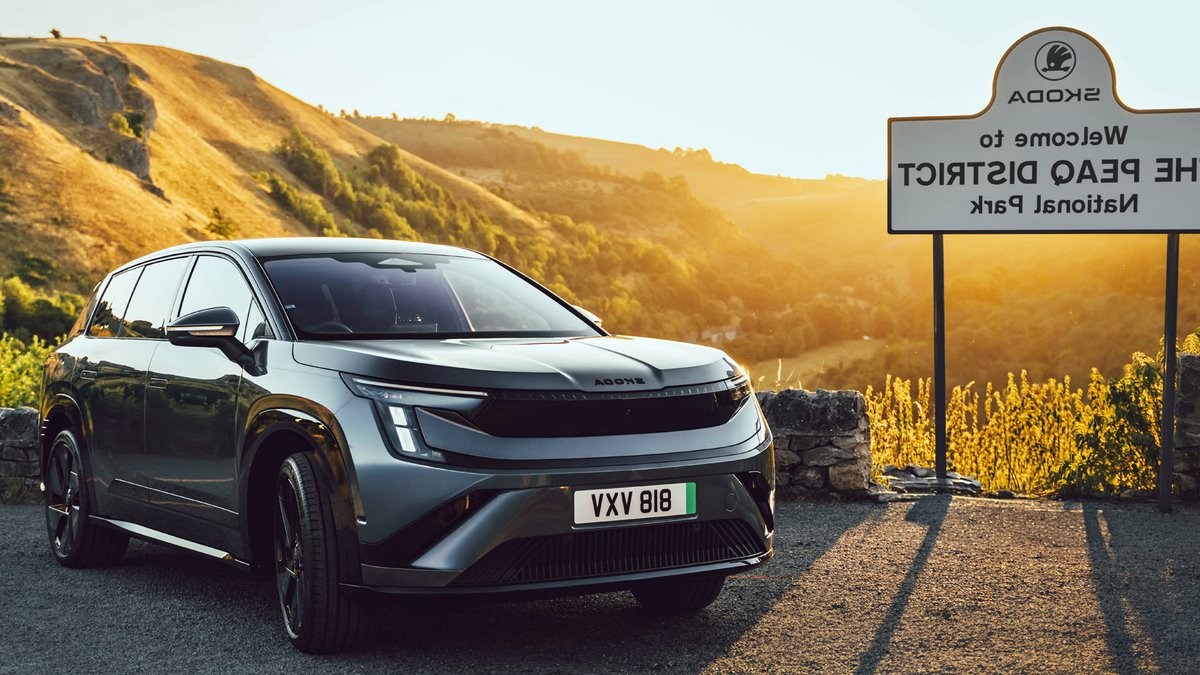 Skoda renames Peak District after electric SUV Skoda renames Peak District after electric SUV - electric suv