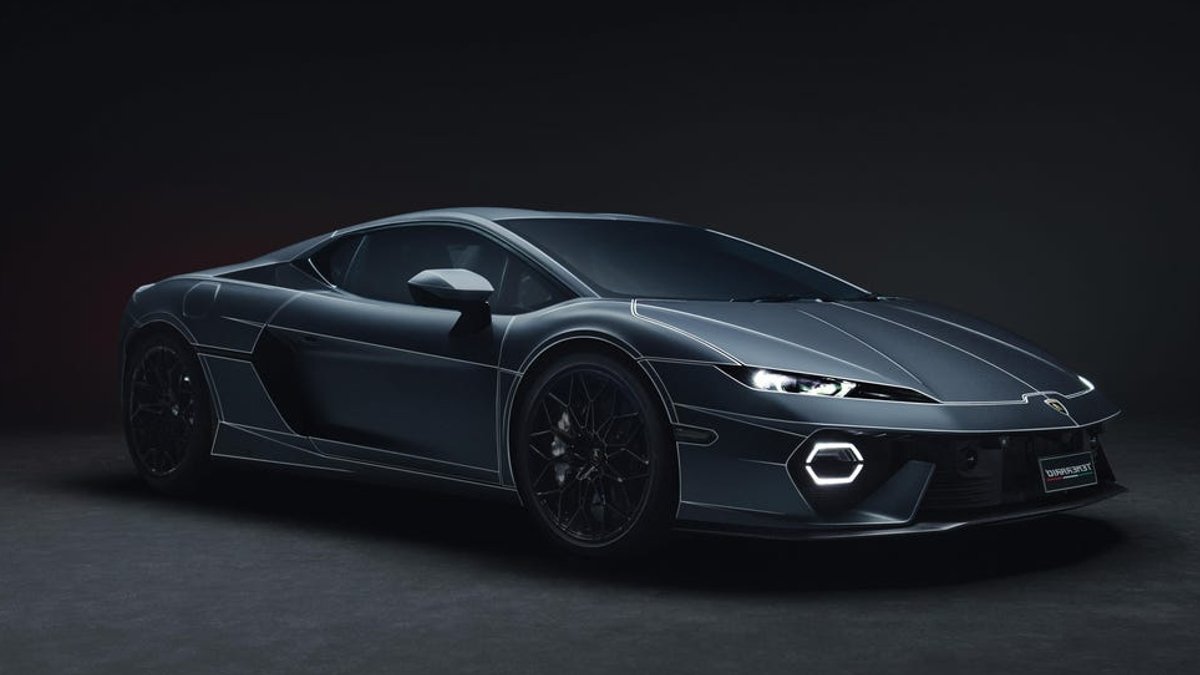 Sketchy Lamborghinis Resemble Temerario Twins - lamborghini temerario