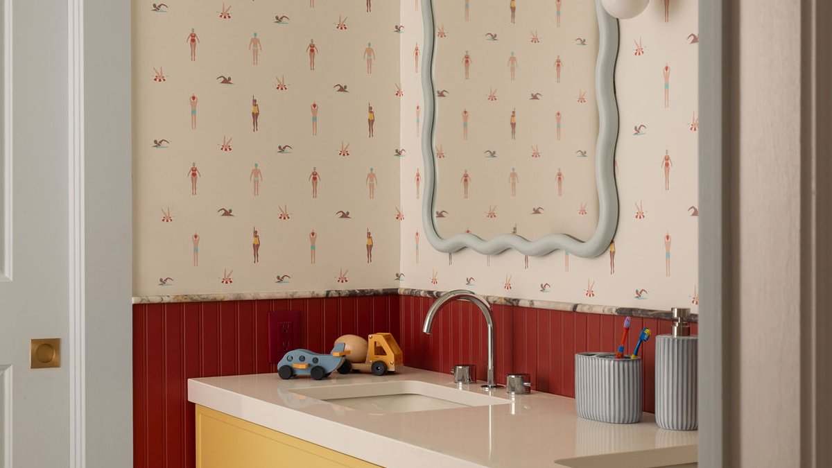 Ottawa Restroom Revamp Features Etsy Lobster Print - bathroom redesign