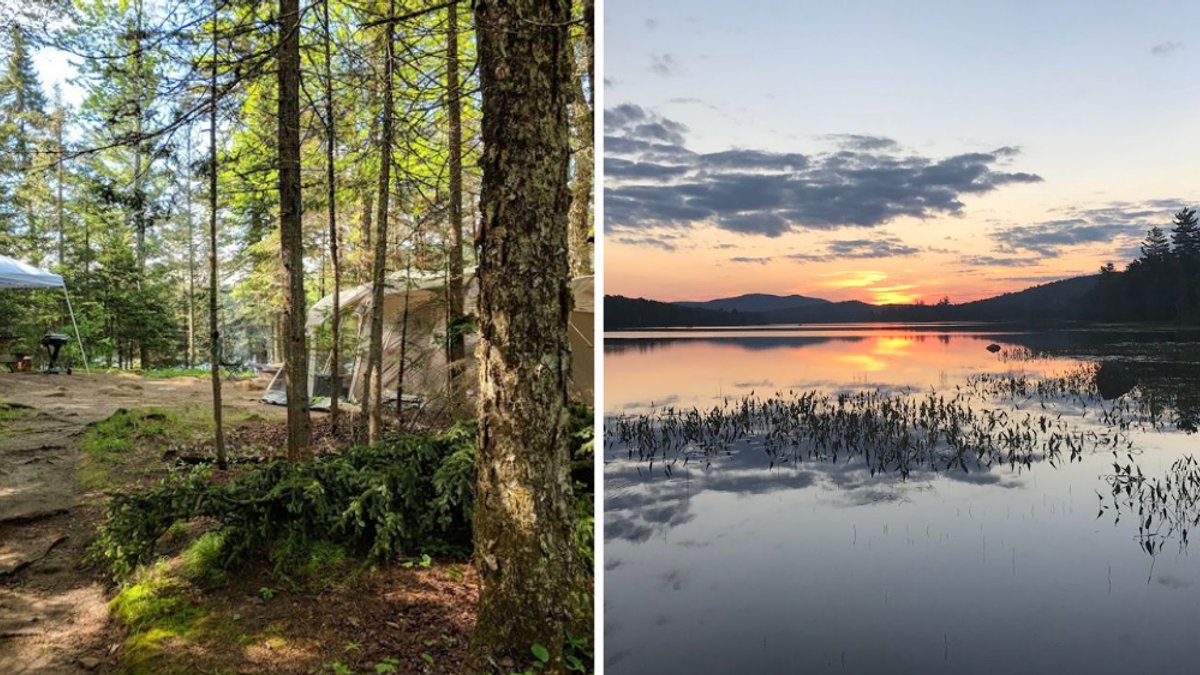 Hidden New York Lake Offers Camping, Mountain Views - lake durant