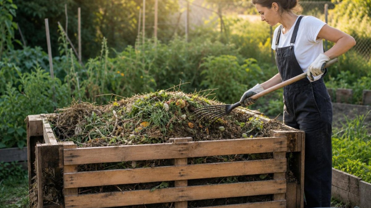 Easy DIY compost bin from pallets Easy DIY compost bin from pallets - diy compost