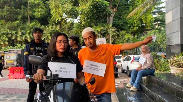 Rekonstruksi Pembunuhan di Tangsel, 38 Adegan Terungkap