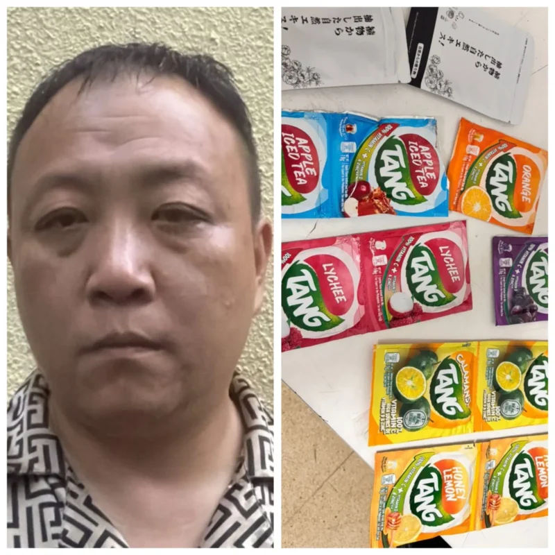 Narkoba Disamarkan dalam Minuman Sachet, WN China Ditangkap di Bali 1 Narkoba Disamarkan dalam Minuman Sachet, WN China Ditangkap di Bali