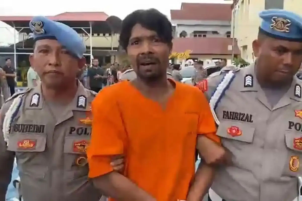 Lhokseumawe Viral! Pelaku Penembakan Ini Tiba-Tiba Disuruh Diam Saat Memberi Pengakuan di Depan Kamera!