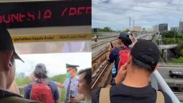 Penumpang LRT Gangguan: Penumpang Terpaksa Jalan Kaki di Atas Rel! Dampak & Tanggapan Publik 1 Penumpang LRT Gangguan: Penumpang Terpaksa Jalan Kaki di Atas Rel! Dampak & Tanggapan Publik