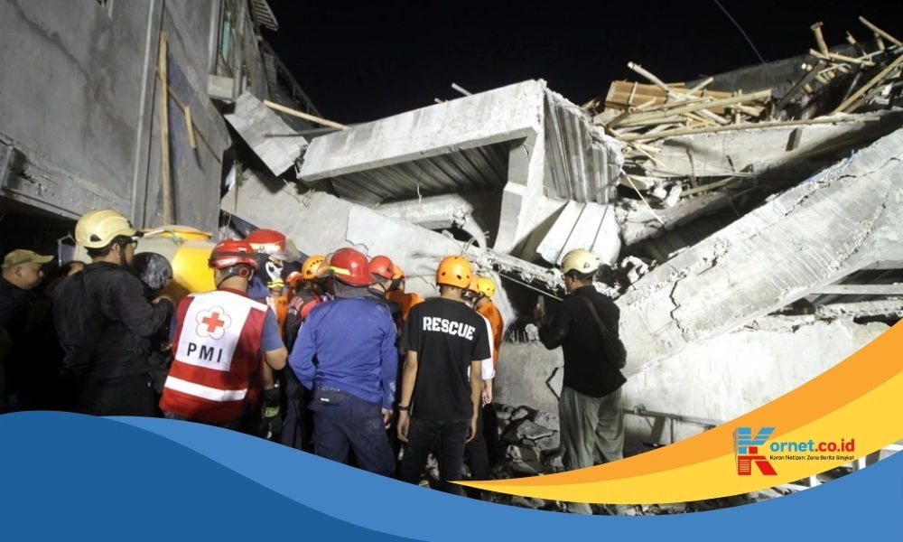 38 Orang Diduga Masih Terjebak Reruntuhan Ponpes di Sidoarjo, Evakuasi Terus Dikebut