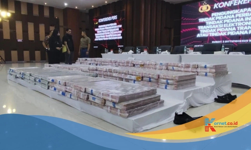 Tumpukan Uang Rp 204 M Disita dari Kasus Pembobolan Rekening Dormant Bank BUMN: 9 Tersangka Dijerat Polisi