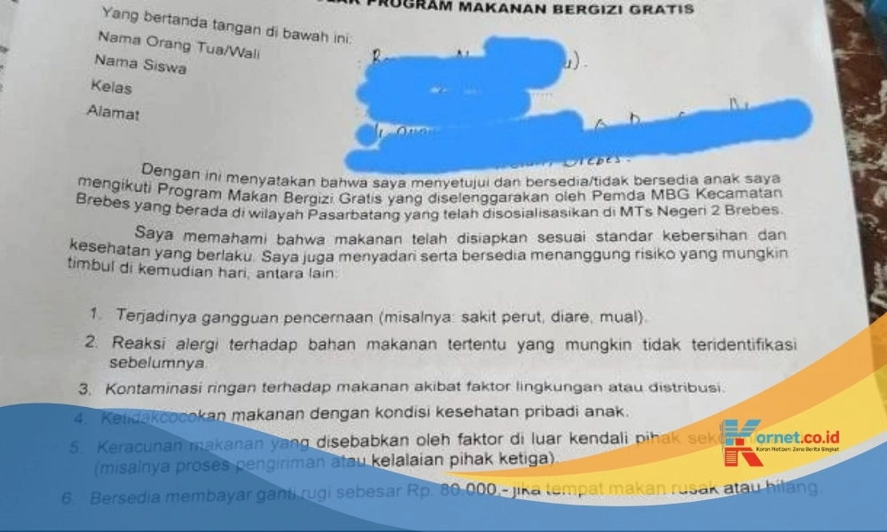 Kemenag Beri Klarifikasi Soal Surat Edaran yang Minta Ortu Tak Gugat Jika Anak Keracunan MBG 1 Kemenag Beri Klarifikasi Soal Surat Edaran yang Minta Ortu Tak Gugat Jika Anak Keracunan MBG