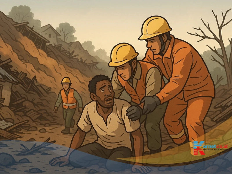 Tragis, 1 dari 1000 Orang Tewas Akibat Longsor di Sudan 1 Tragis, 1 dari 1000 Orang Tewas Akibat Longsor di Sudan