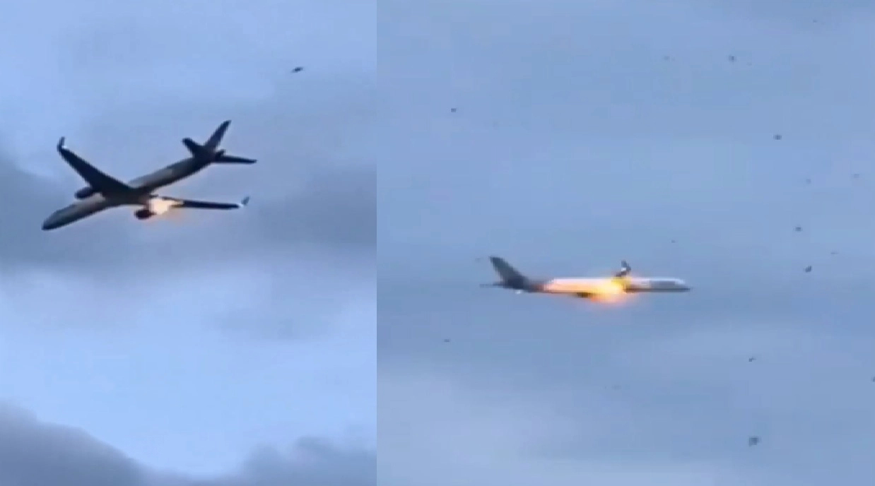 Nyawa 281 Penumpang Diujung Tanduk, Saat Pesawat Boeing Mendarat Darurat Usai Mesin Terbakar di Udara