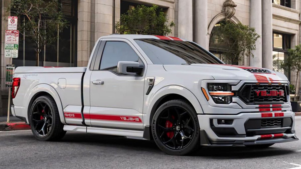 Shelby's Two-Door F-150 Super Snake Challenges the Rumble Bee Shelby's Two-Door F-150 Super Snake Challenges the Rumble Bee - shelby f-150 super snake