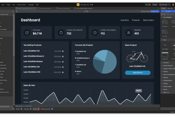 The Evolvement of Rapid Web Application Development Platform Studio