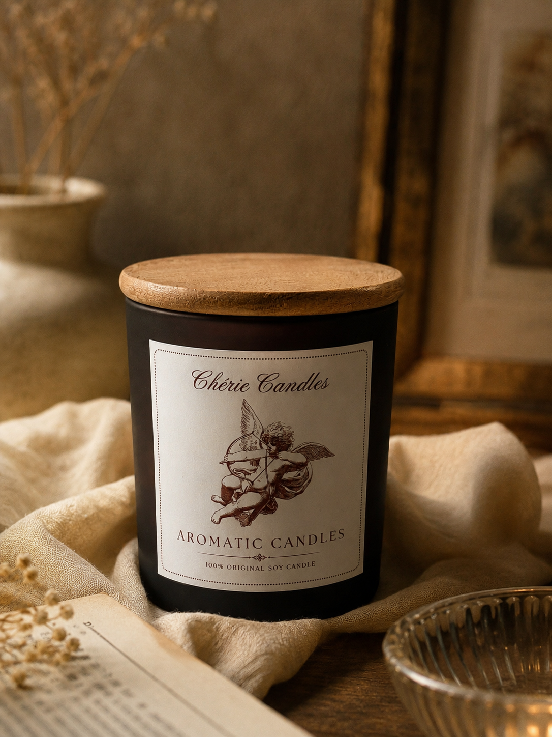 Cupid's Bow Candle
