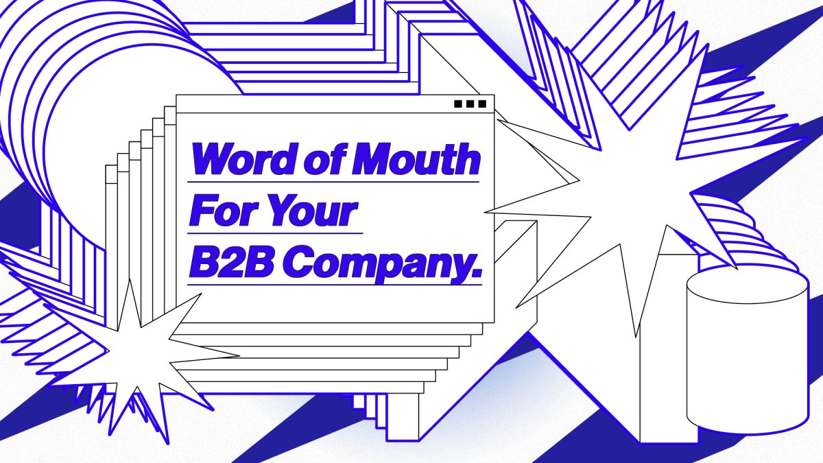 Word of Mouth For Your B2B Company Cover