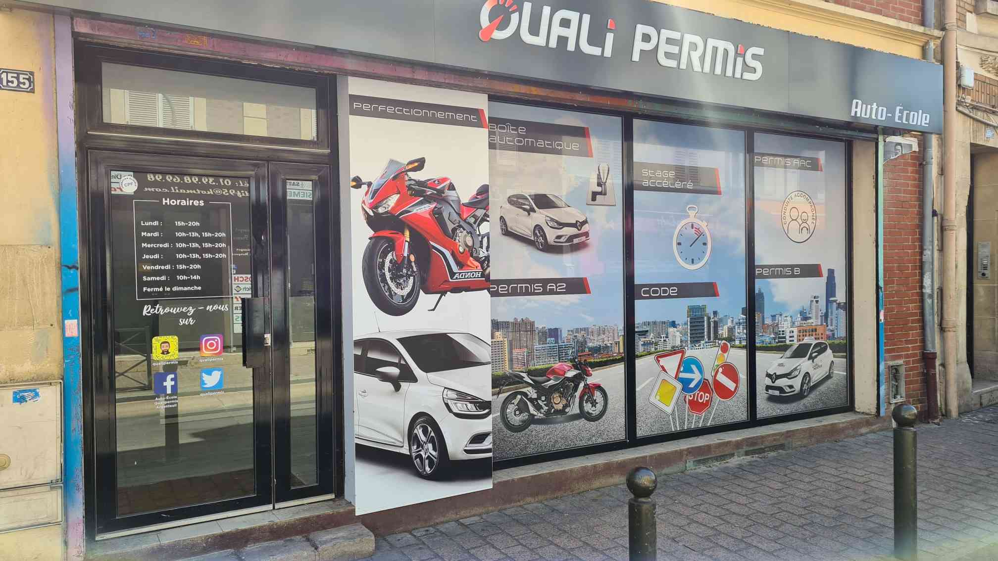 Auto-moto-école Qualipermis - Argenteuil