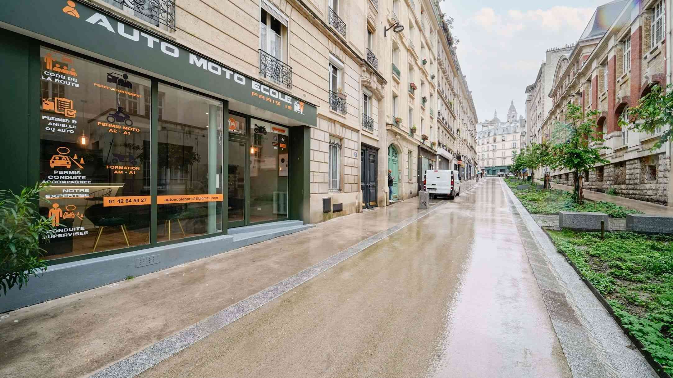 Auto-moto-école Paris 18 - Paris