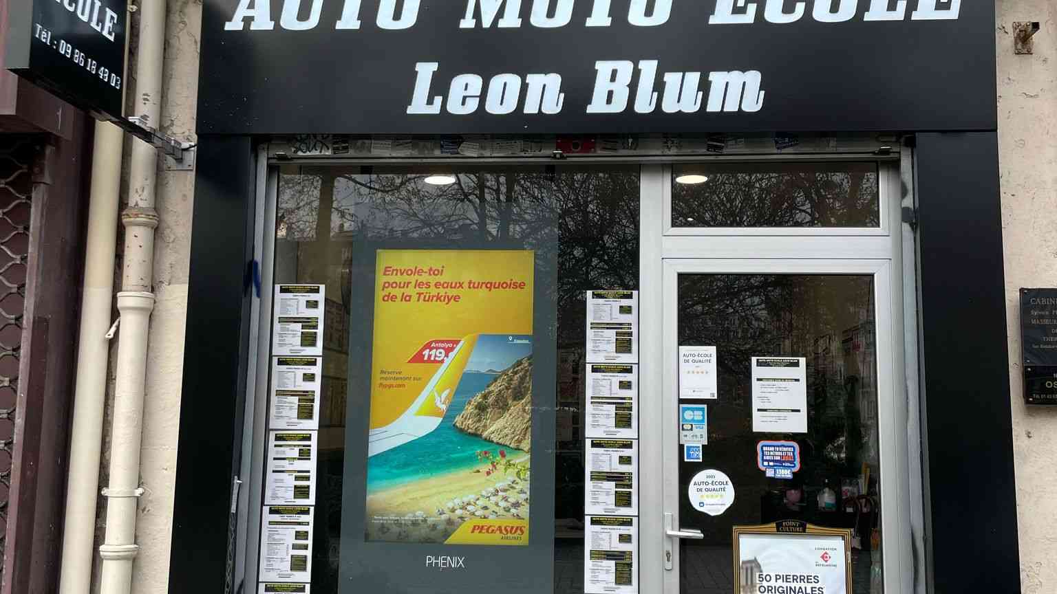 Auto-moto-école Léon Blum - PARIS