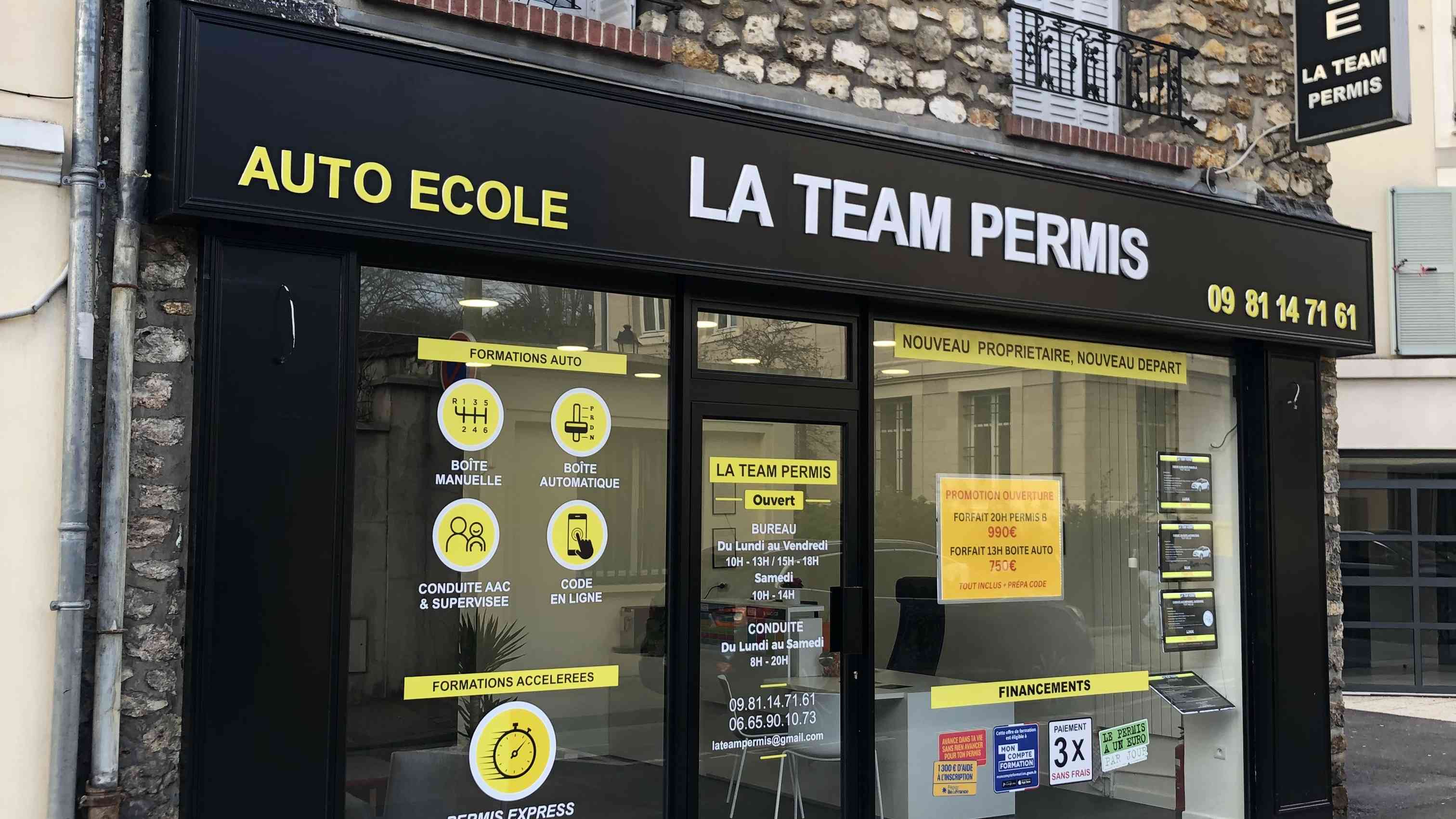 Auto-école La Team Permis Taverny - Taverny