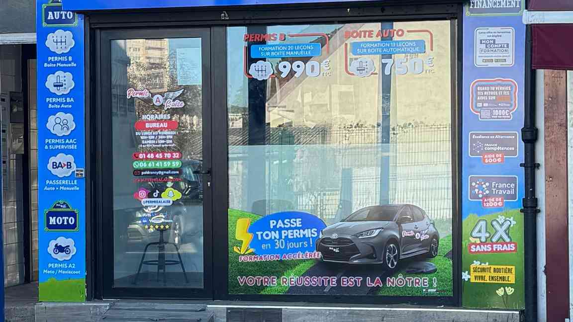 Auto-école Permis à l'aise - Drancy