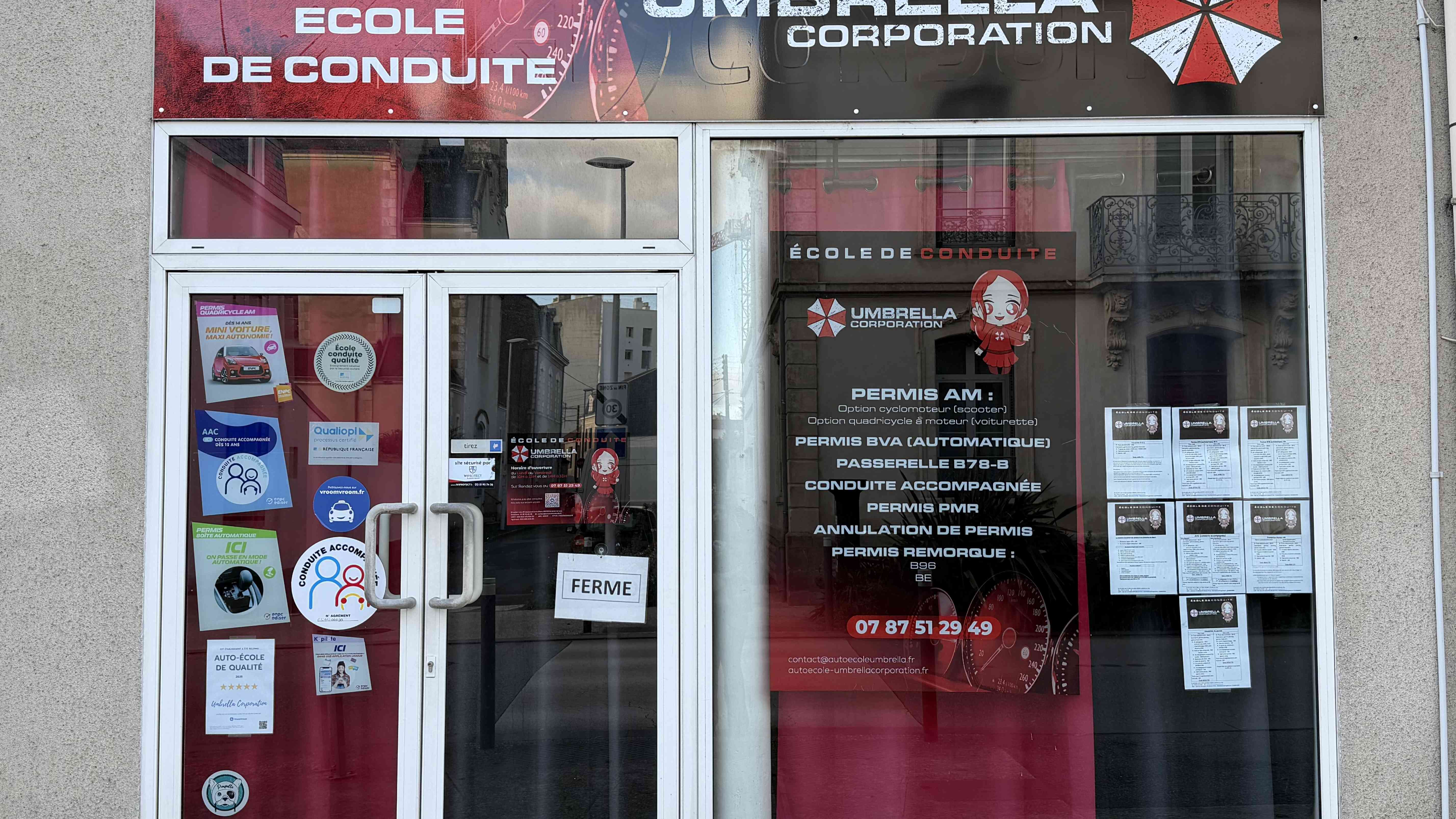 École de conduite Umbrella Corporation - La Roche-sur-Yon