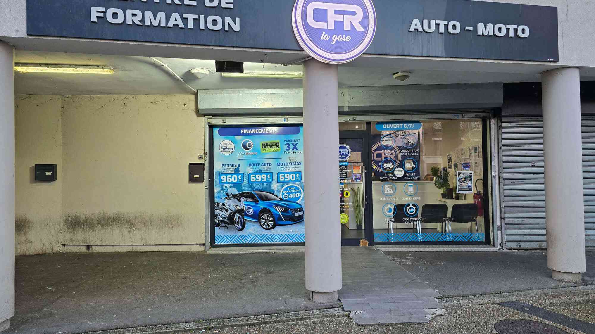 École de conduite CFR La Gare - La Courneuve