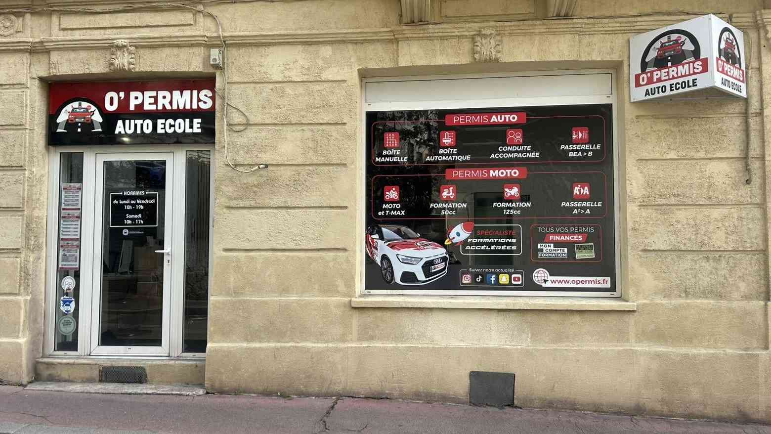 Auto-école O'Permis Centre - Montpellier