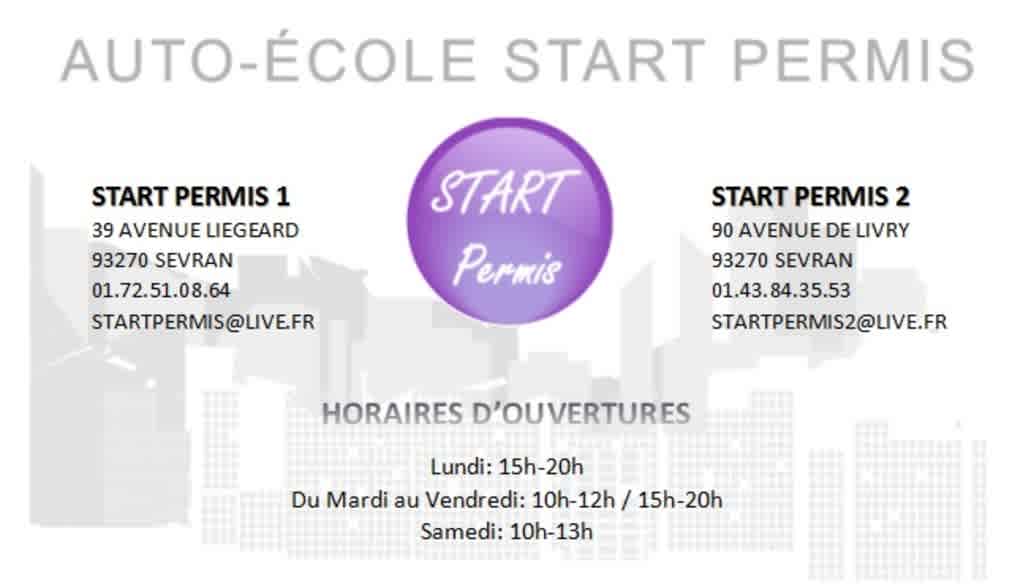 Start Permis 2 - SEVRAN