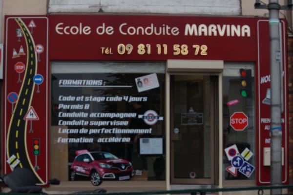 École de conduite Marvina - Sevran - 1