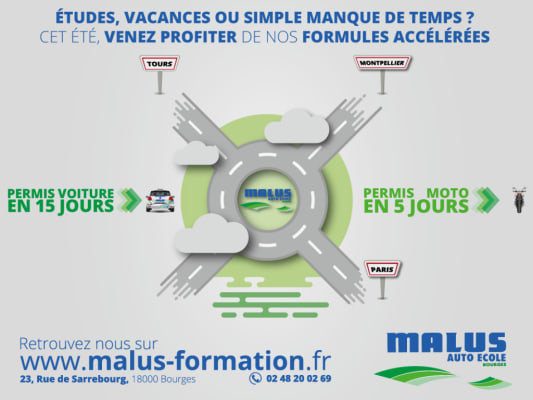 Malus Auto-école - BOURGES - 2