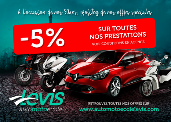 Auto-moto-école Levis - PARIS - 6