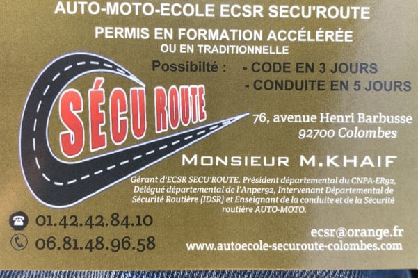 Sécu'Route Auto-école - Colombes - 4