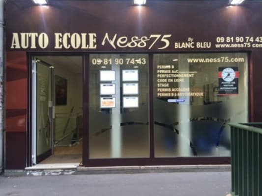 Auto-école Ness 75 - Paris - 1