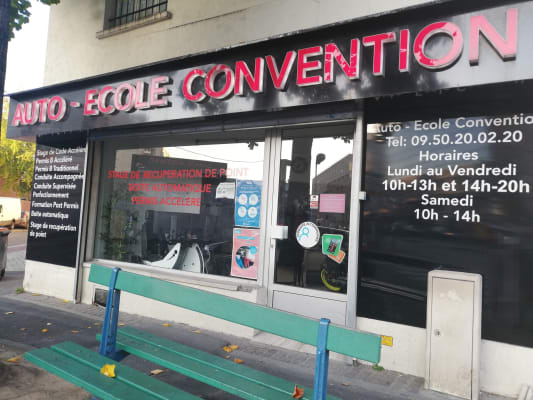 Auto-école Convention - La Courneuve - 2