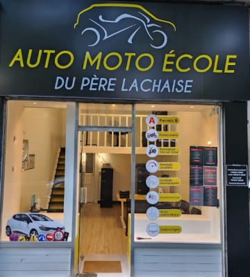Auto-moto-école du Père Lachaise - Paris - 1