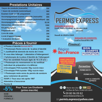 Permis Express - Les Lilas - 2