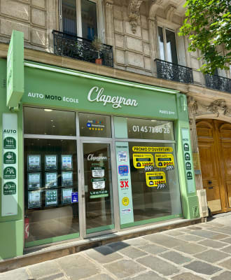 Auto-moto-école Clapeyron - Paris - 1