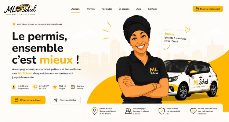 Auto-école ML School - Quincy-sous-Sénart - 2