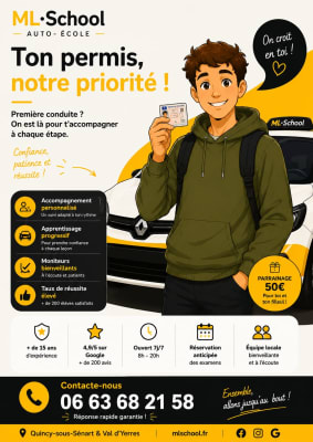 Auto-école ML School - Quincy-sous-Sénart - 3