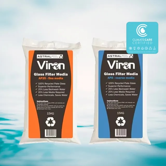 VIRON GLASS FILTER MEDIA