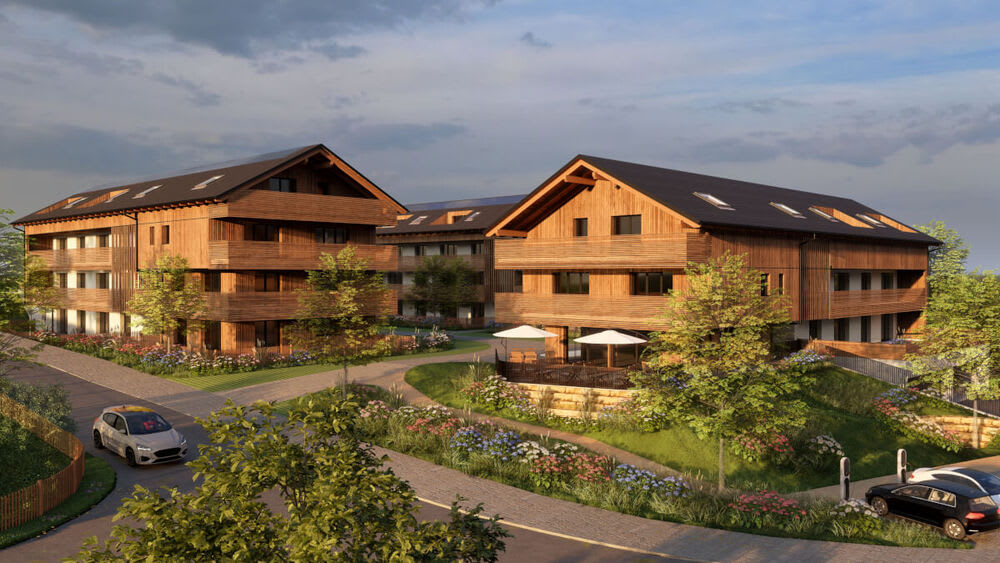 Future-proof multi-generational living in a courtyard development