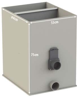 AquaForte UltraSieve Low “XL” (3 inlets)