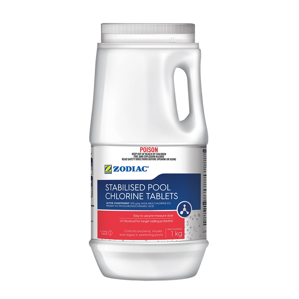 Stabilised Pool Chlorine Tablets - WPQST1